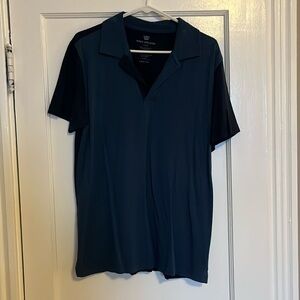 Mack Weldon Blue Polo